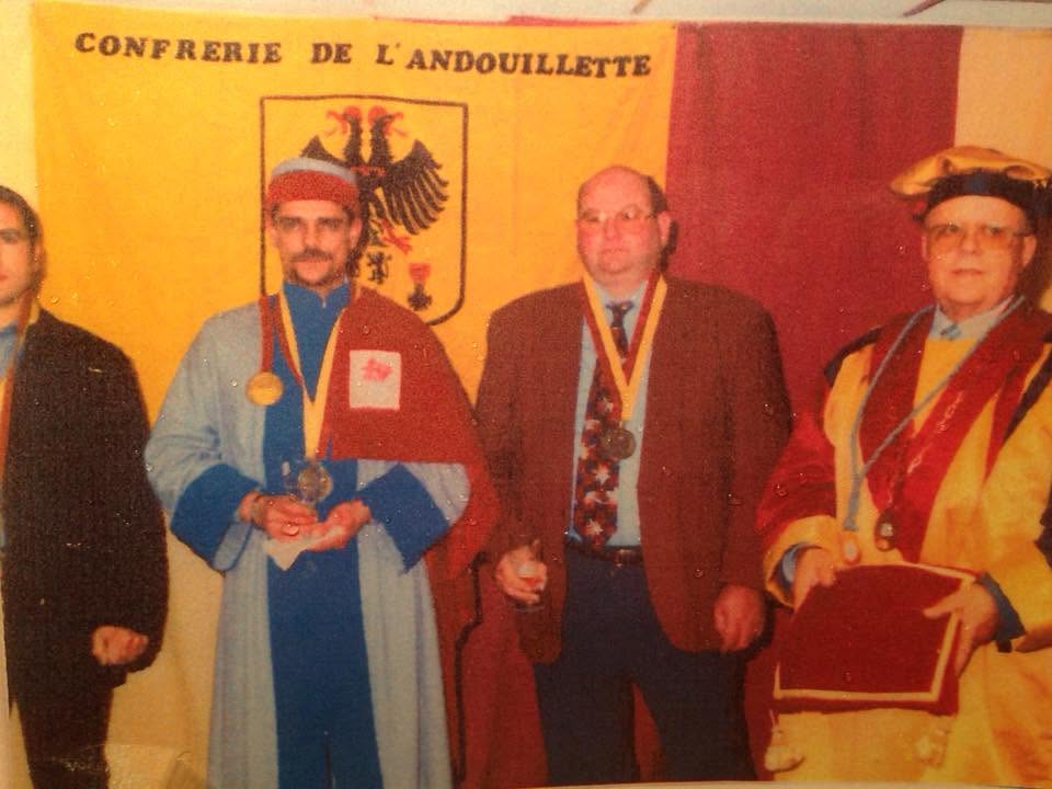 José Simon à la Confrérie de l’Andouillette
